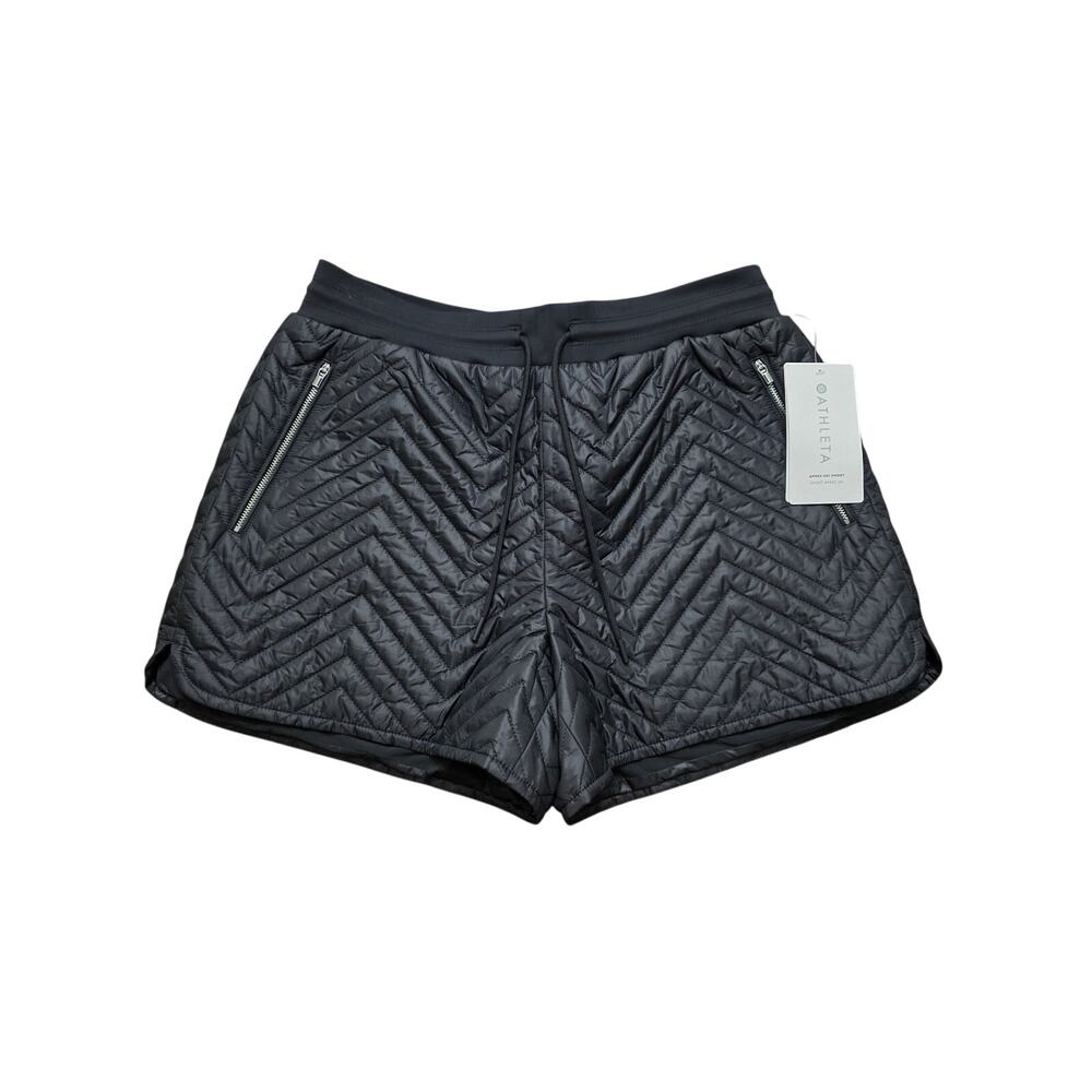 NWT Athleta Apres Ski Short Black Size 8